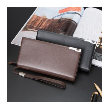 Men's long wallet fashion handbag multi-function zipper clutch wallet 2019